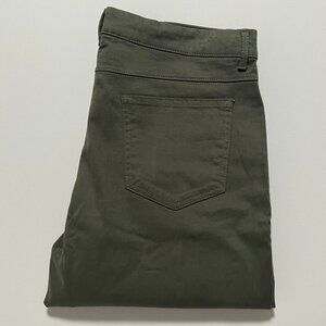 Hickey Freeman Jeans Stretch Comfy Preppy Green Chino Pants Men's size 32x30
